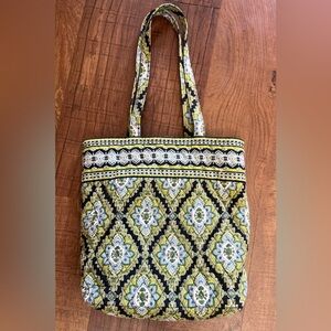 Vera Bradley quilted multicolored tote bag